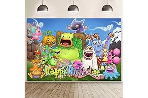 My Singing Monsters 5x3ft Party Decorations: Setting Your Birthday Bash Monster-rific!