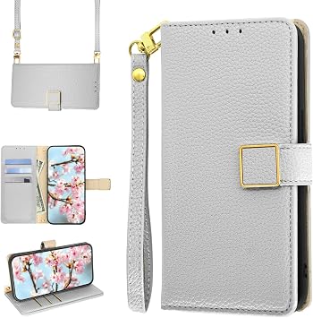 Galaxy S26 Case, Folio Type, Compatible with Galaxy S26, Smartphone Case, Shoulder Strap, Wallet Type, Card Storage, Compatible Galaxy S26 Case, Shoulder Strap, Stylish, Coin Purse, Stand