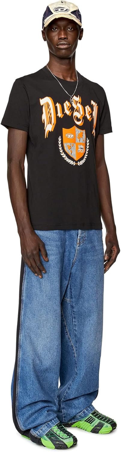 Diesel T-diegor-k61 Camiseta, 9xx-0grai, M Para Hombre
