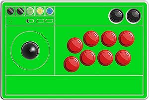 Amazon.com: SopiGuard Sticker Skin for 8BitDo Arcade Stick Top Panel ...