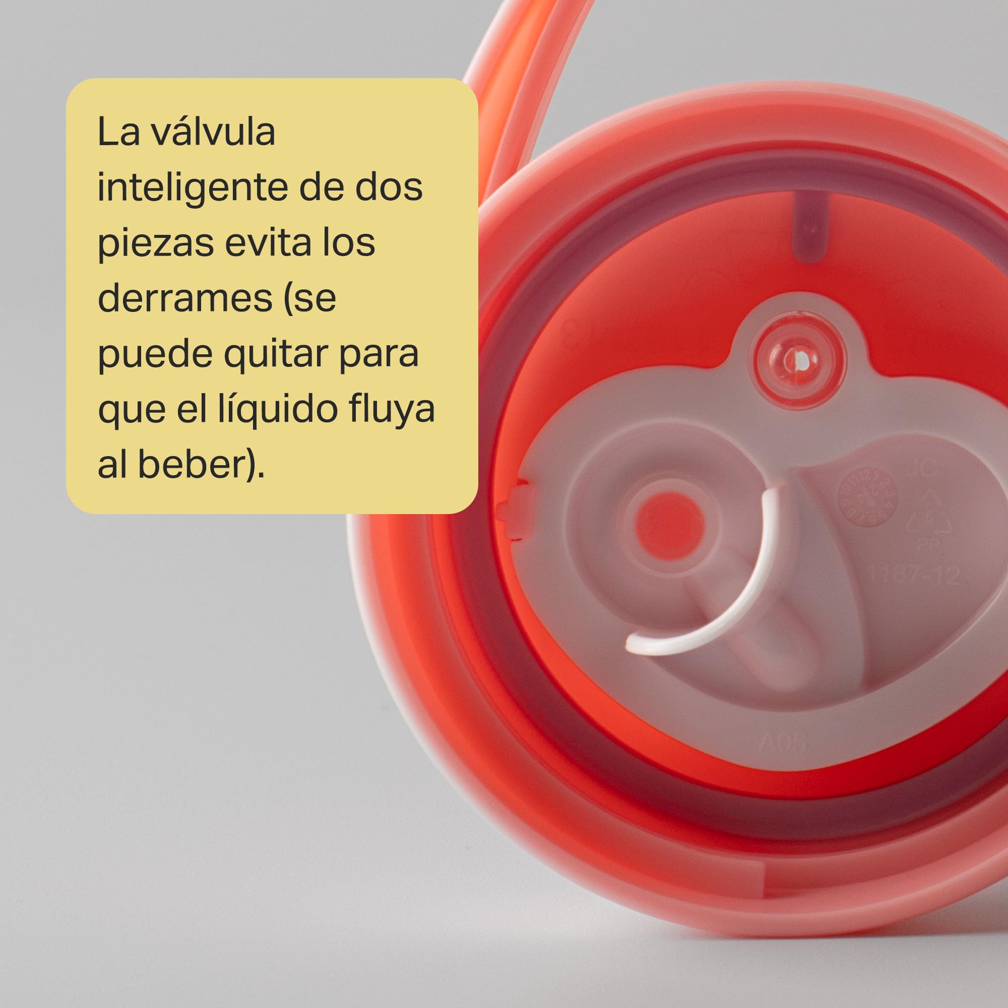Tommee Tippee Vaso Isotérmico con Boquilla, 266ml, Botella de Agua Antigoteo para Niños a Partir de 12 Meses, con Aislamiento para Mantener la Bebida Fría, Azul y Amarillo, Pack de 2