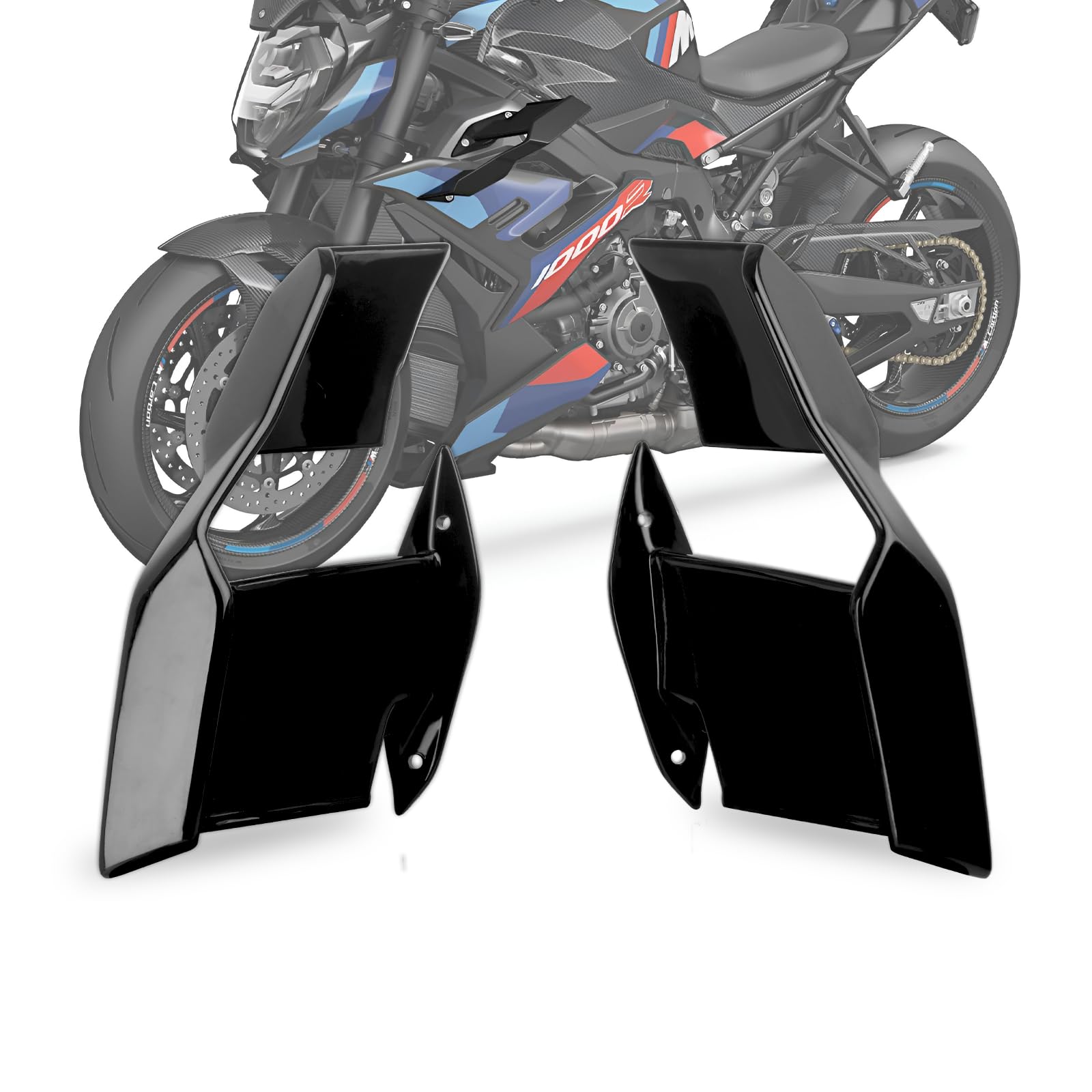 Amazon | フロントガラス ウィング フェアリングフロント 空力