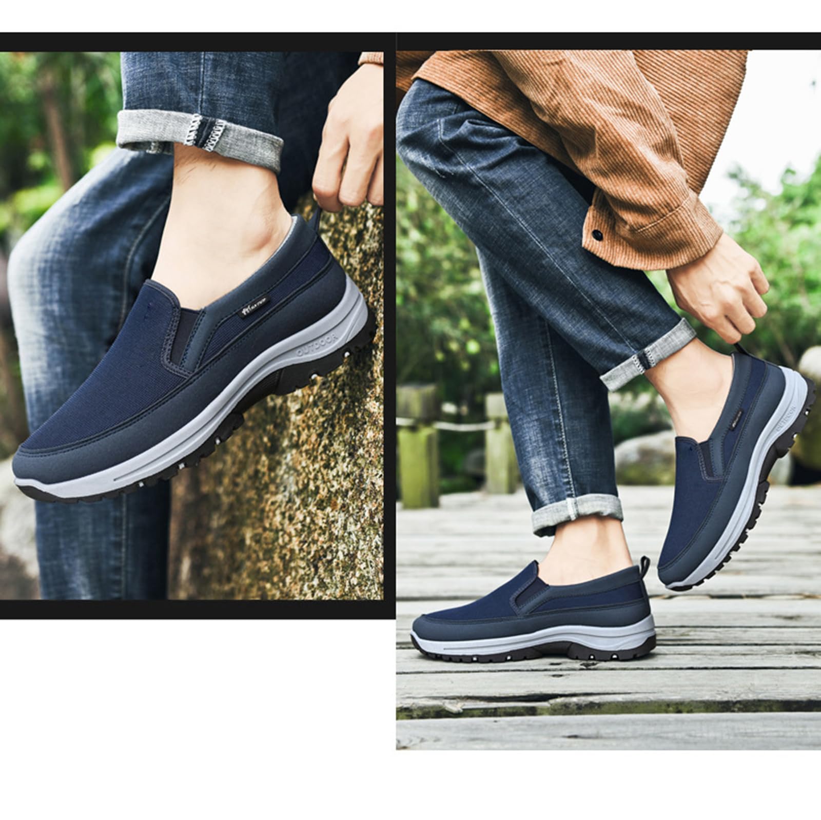 Angelschuhe Herren Wasserdicht Knubbuf Orthopädische Wanderschuhe Herren - Wasserdicht & Atmungsaktiv Knubbuf Orthopädische Trekkingschuhe Wasserdicht Atmungsaktiv