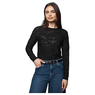 Splendid Cecelia Floral Long Sleeve T Shirts Women