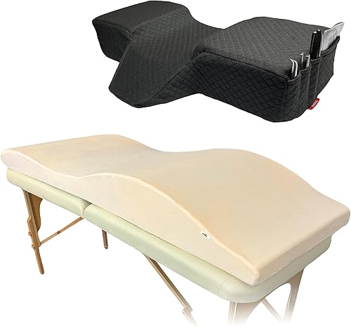 | Colchón curvo (28 pulgadas) + almohada | Almohada curvada de espuma viscoelástica con soporte para cuello y espalda | Cubrecama de masaje