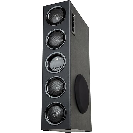 Khiesa Tower 3 Single Tower Home Theatre Speaker System 105