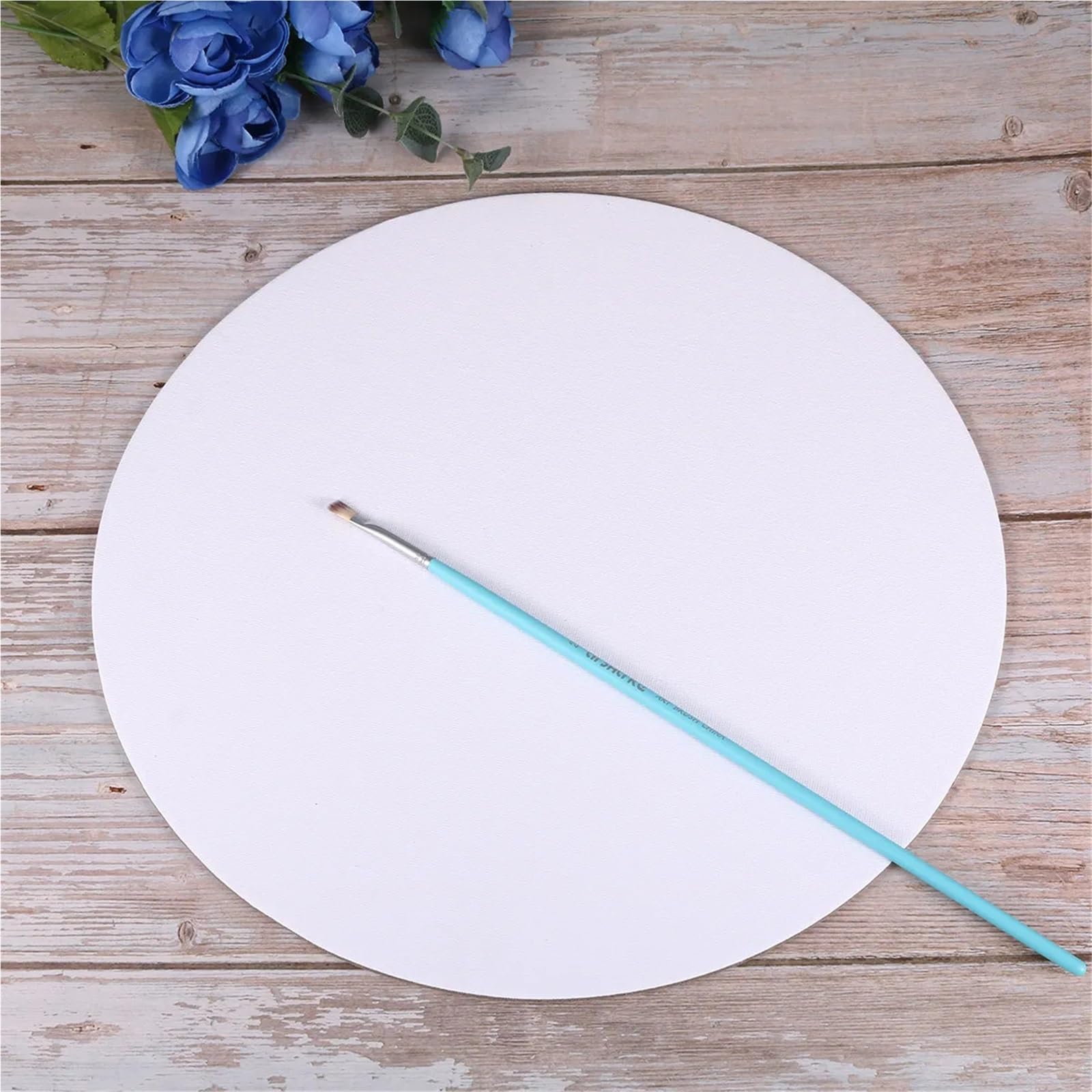 3 Stück 40 cm runde Leinwand Für DIY