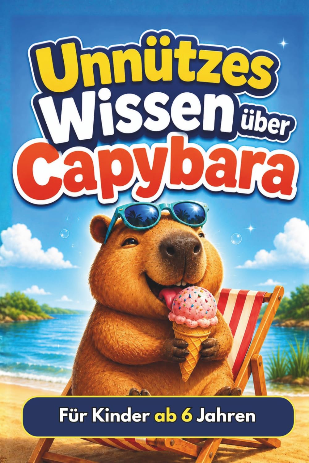 Unnützes Wissen über Capybara: Faszinierende Fakten mit bunten Illustrationen: Das ultimative Tierbuch für Kinder ab 6 Jahren. Ein lustiges Geschenk ... (Unnützes Wissen für Tierfans)