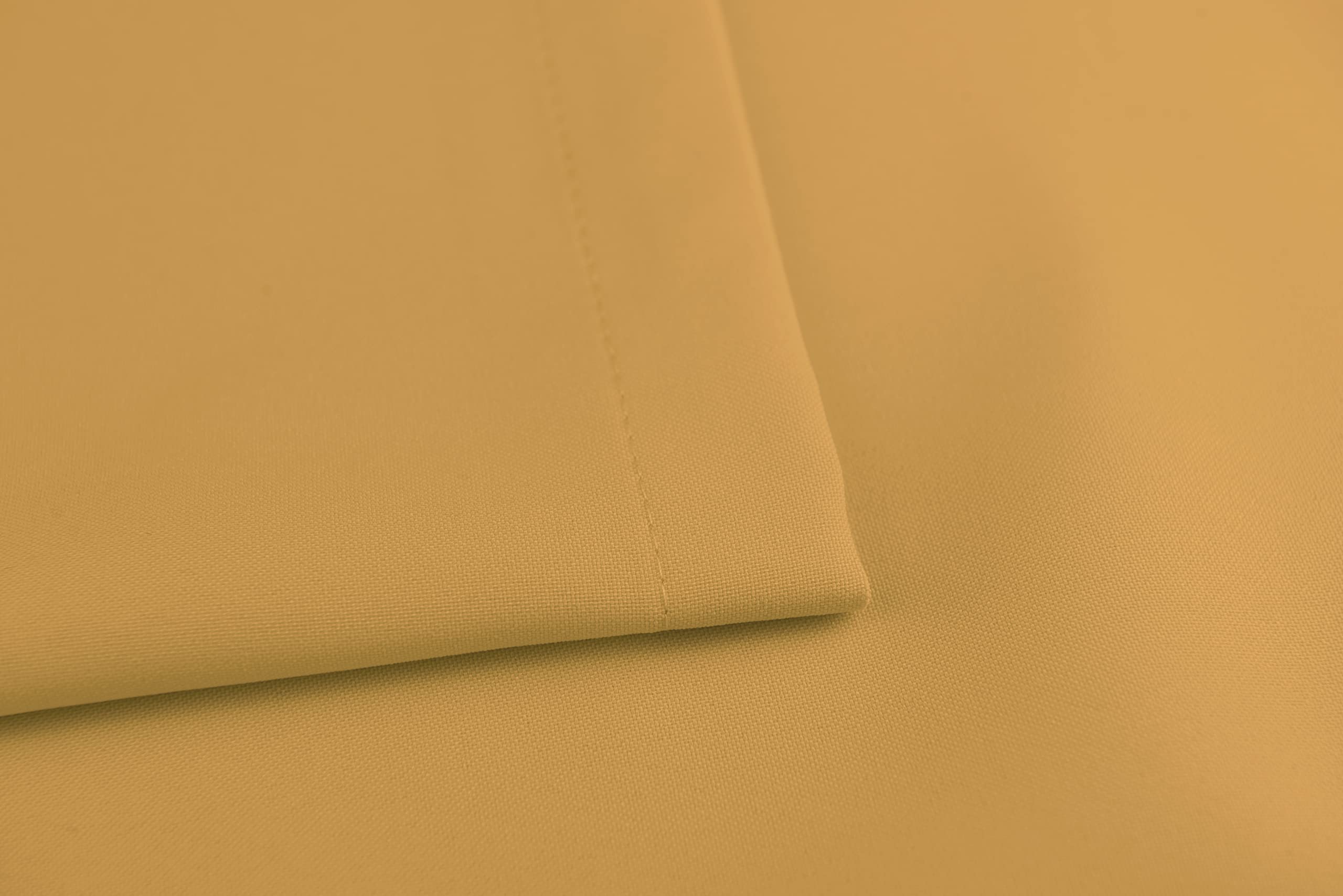 Tovaglia Quadrata 100x100 Cm Senape - Poliestere 250g/m², Antimacchia E Antipiega Per Tavolo, Giardino E Cucina