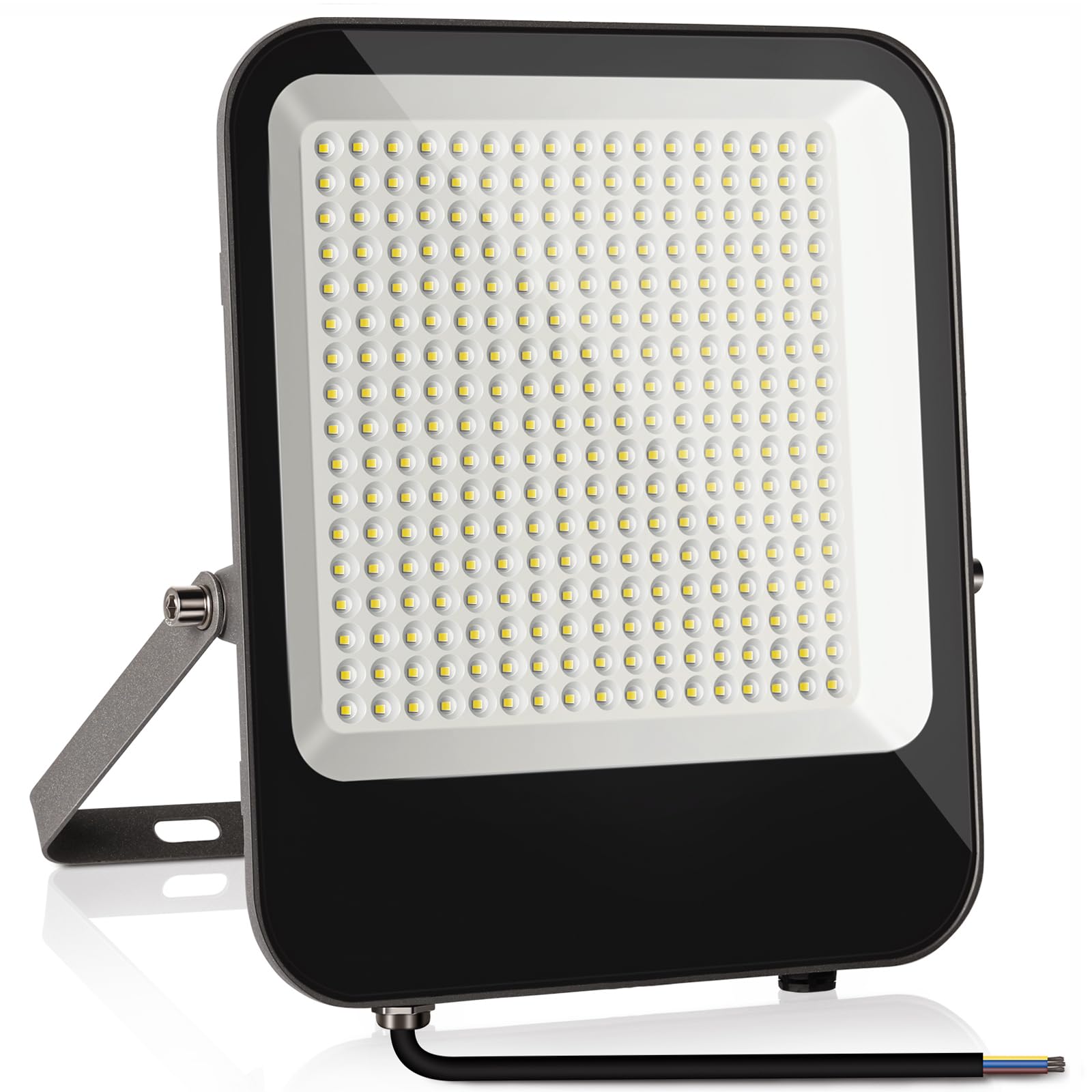 Focos LED Exterior 200W, 20000LM 6500K Blanco Frío Superbrillante Luces LED Exterior, Proyector LED Impermeable IP65 Luz de Inundación para Terraza, Jardín, Patio, Parque, Garaje, Pasillo