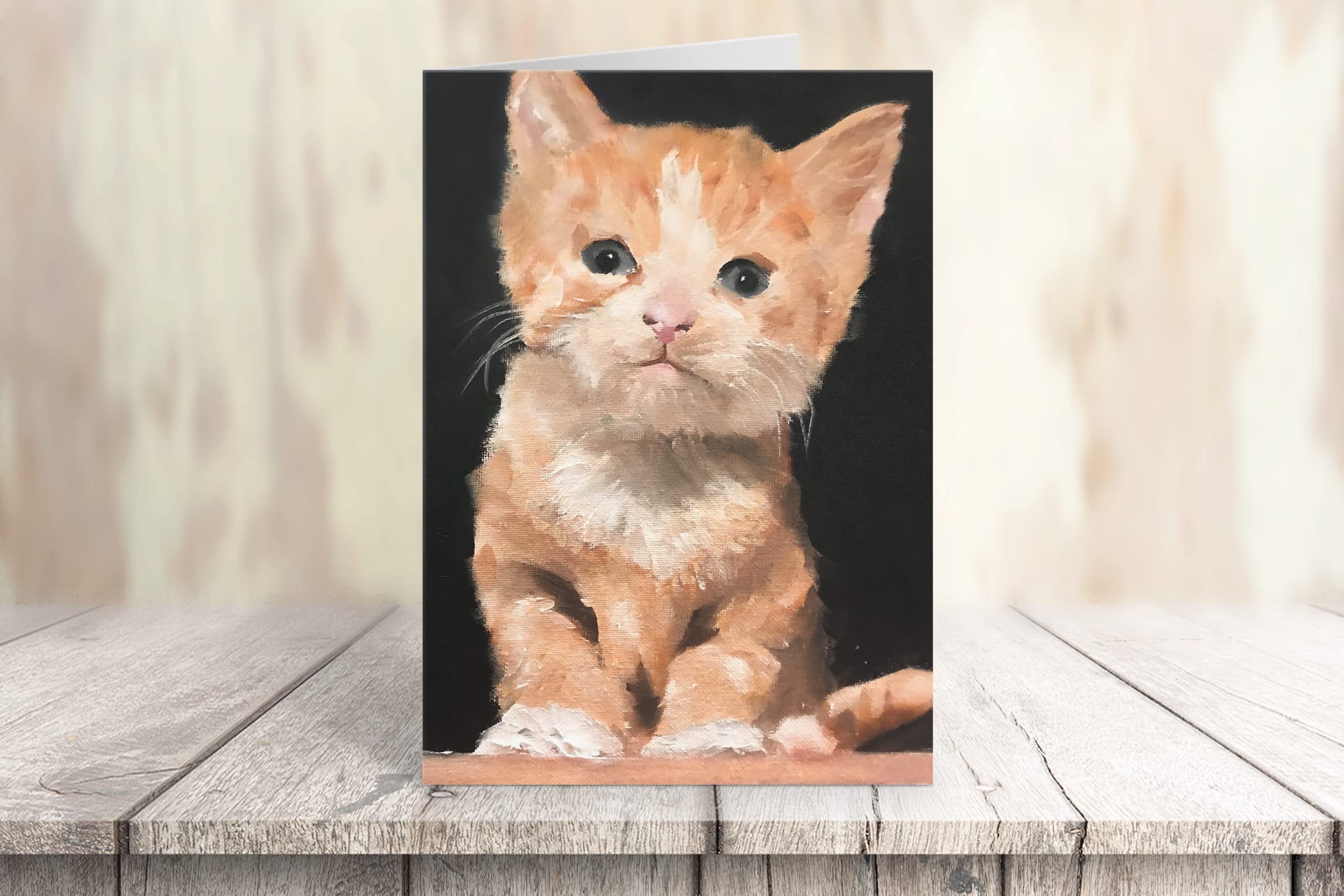 Cartoon Ginger Tabby Cat With Hearts In Eyes. Cat In Love In A Heart Shaped Frame Vector Illustration 2wt2a5d