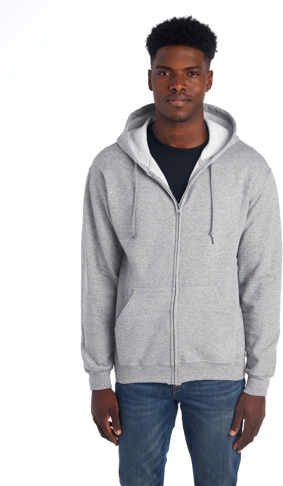 Jerzees Men's NuBlend Fleece Hoodies & Sweatshirts, Cotton Blend, Sizes S-3x Hooded Sweatshirt
