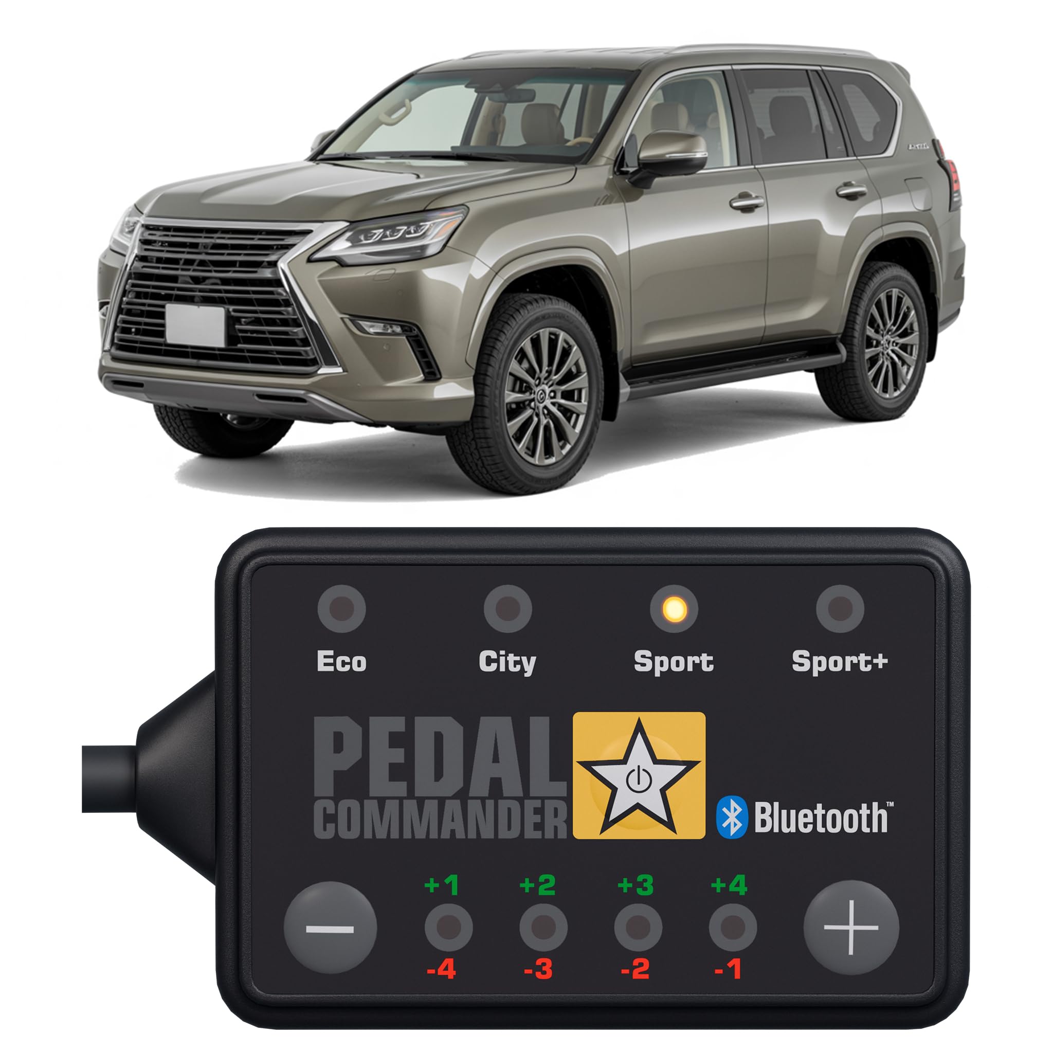 for Lexus GX 460 2010-2023 Throttle Response Controller - Plug-and-Play, 4 Driving Modes & App Control, Throttle Controller Performance Upgrade, Lexus GX 460 Parts