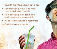 Vista 2 de World Centric KN-PS-I TPLA Cubiertos, 750 unidades Blanco