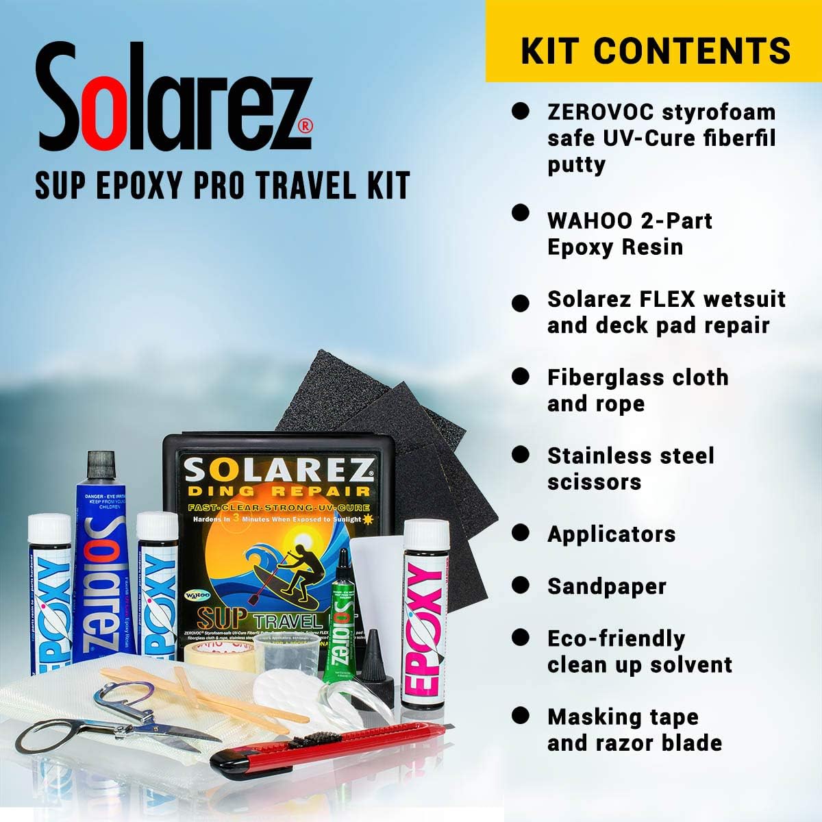 SOLAREZ SUP Epoxy Pro Travel Kit