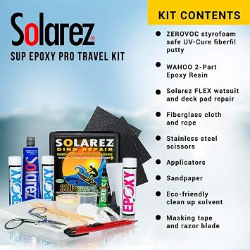 SOLAREZ SUP Epoxy Pro Travel Kit