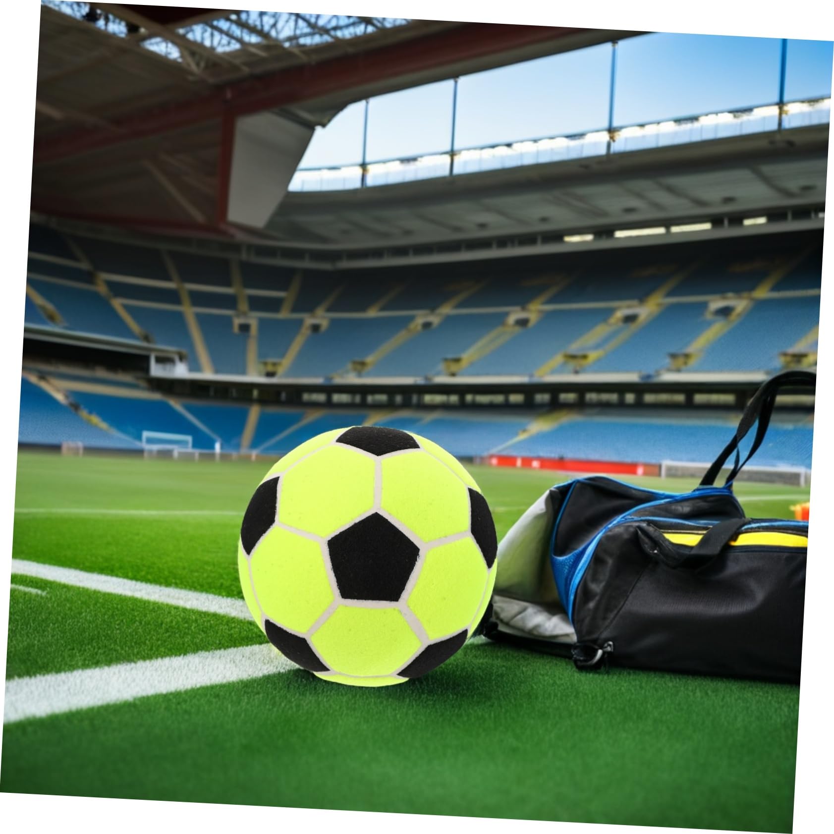Aufblasbarer Klett Fußball Dart mit Weichem Material und Griffigem Befestigungssystem für Fußballtraining und Freizeitaktivitäten im Freien