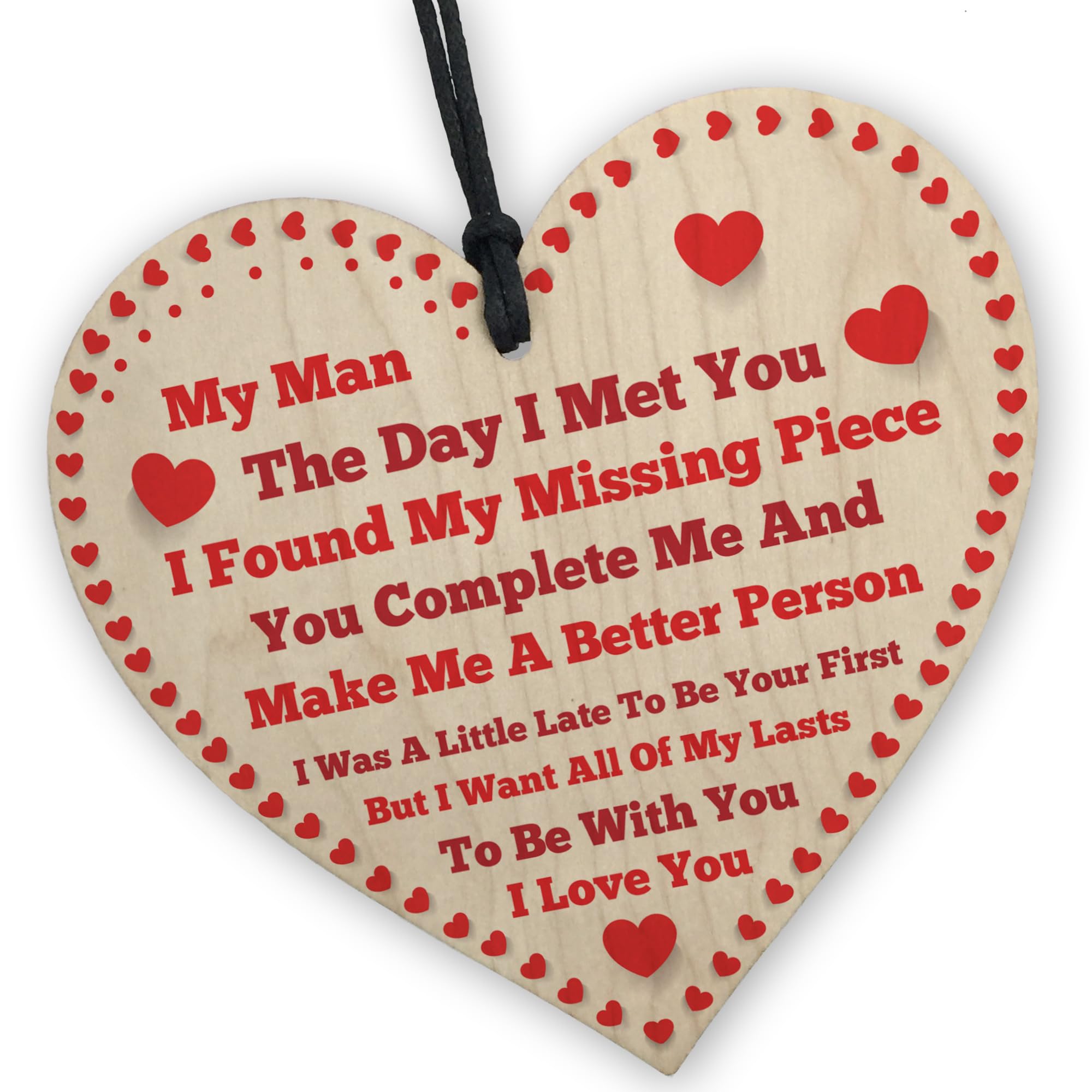 Red Ocean My Man Love For Boyfriend Husband, Couple For Him, Boyfriend Birthday, Anniversary For Husband Boyfriend, Valentine'