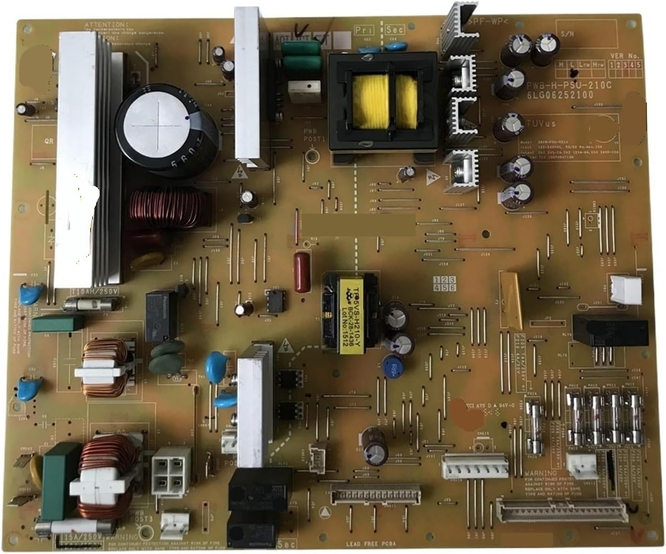 For printers mainboard, Engine Control Power Board 220V, Compatible For E-STUDIO, 2050, 2051, 2550, 2551, ES2550C, ES2050C,for Accessories