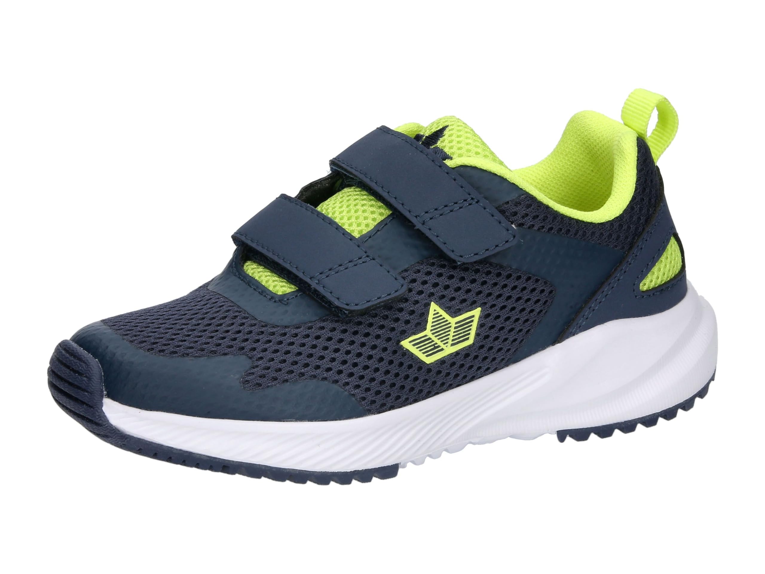 Lico Unisex Kid's Score V Sneaker, Marine Lemon, 11.5 UK Child