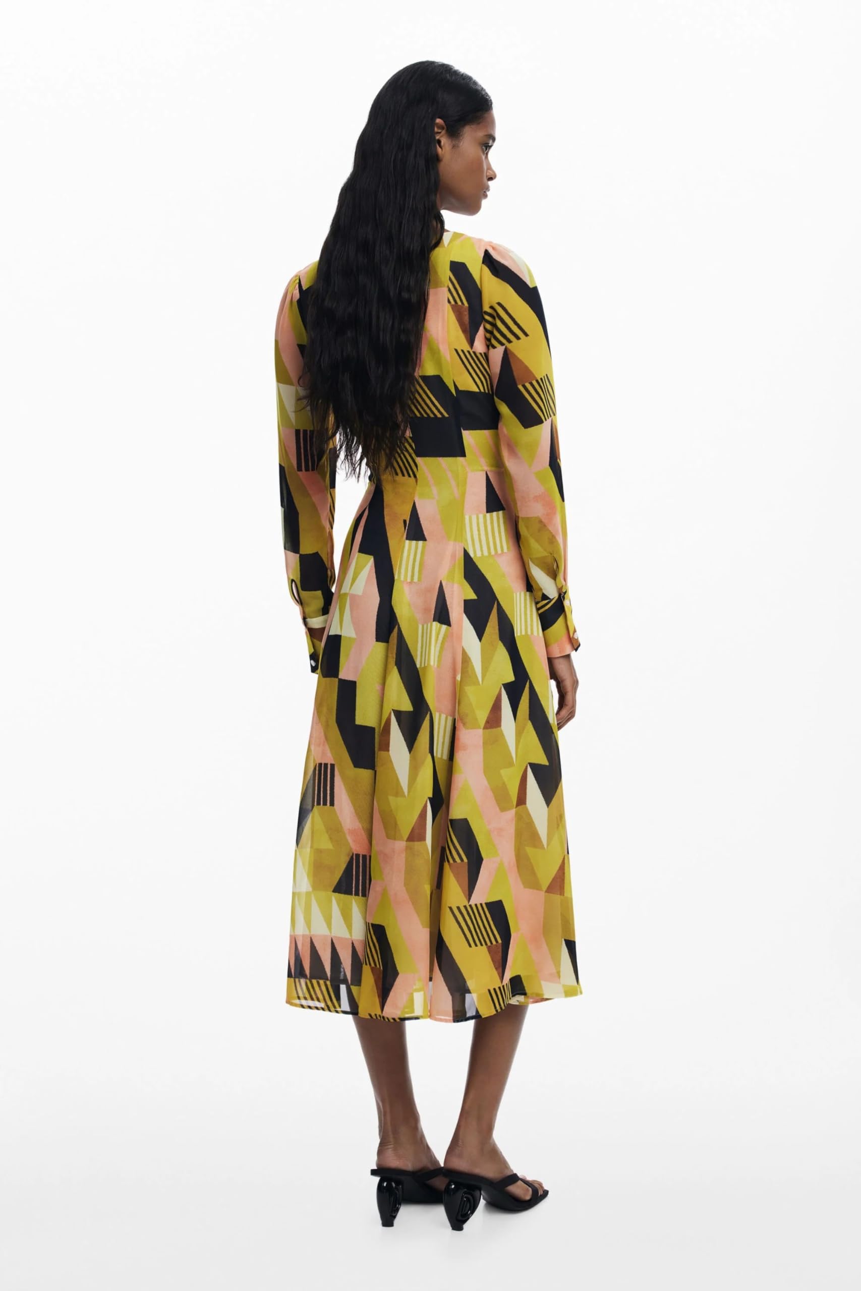 Desigual Vest_geometria_l Casual Dress Mujer