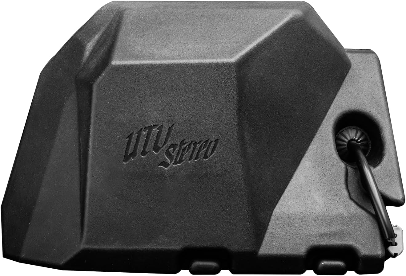 UTV Stereo Polaris RZR Pro Series Rear Seat Speaker Pods - Deep Mounting Depth (3.42") - Upgraded Larger Speakers in The Stock Location - RZR ProR, ProS, TurboR, ProXP4 & ProXP (2020 to 2026 Models)