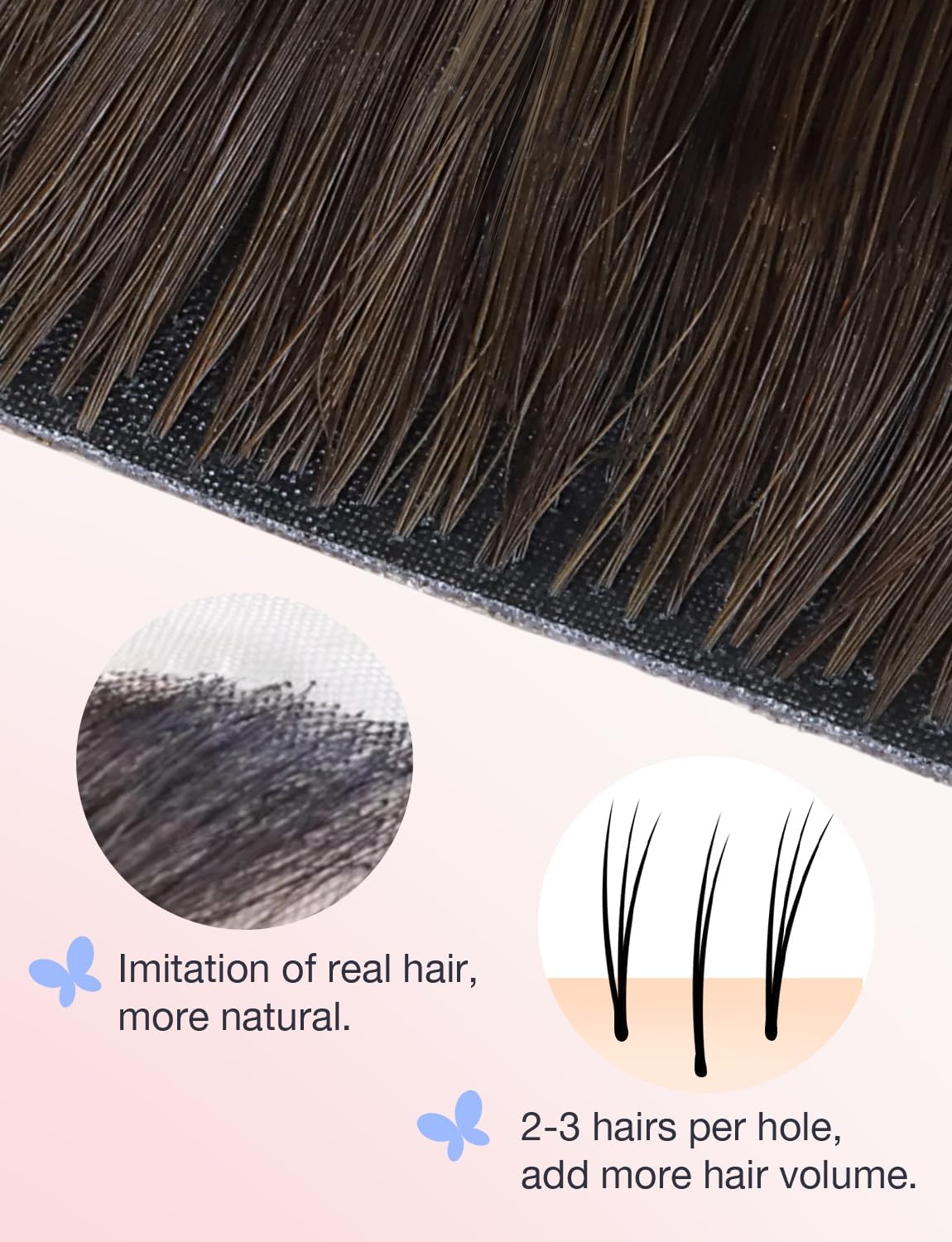DOORES Tape in Balayage Natural Black to Light Blonde 20 Inch 20pcs 50g Human Hair Extensions Tape in Straight Real Natural — view 93