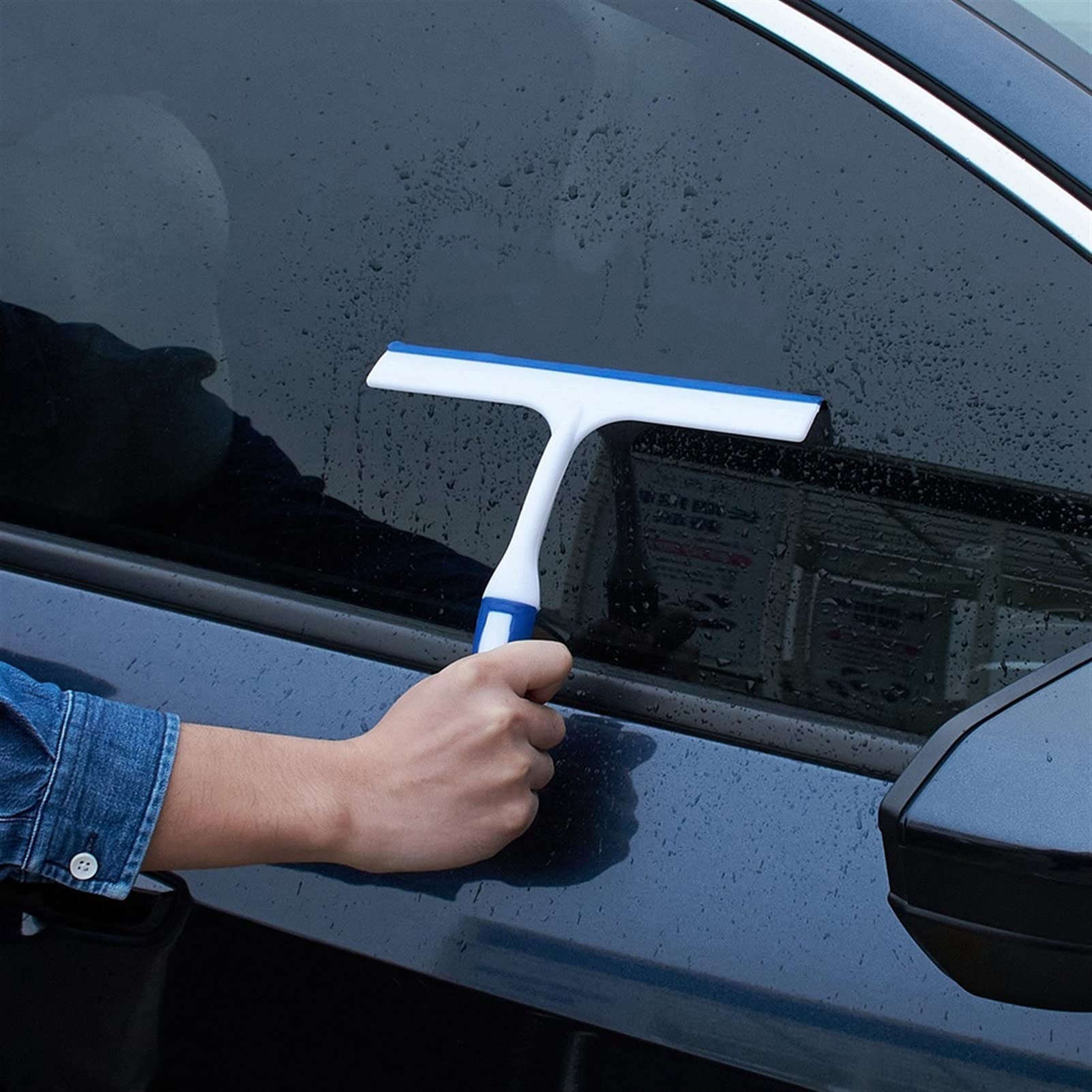 TRUSTTWO 14 sztuk Zestaw do czyszczenia samochodów Wnętrze Zewnętrzne narzędzia do detalowania Zestaw z składowym wiadrem, gąbka do mycia, czyste ręczniki, wosk The New