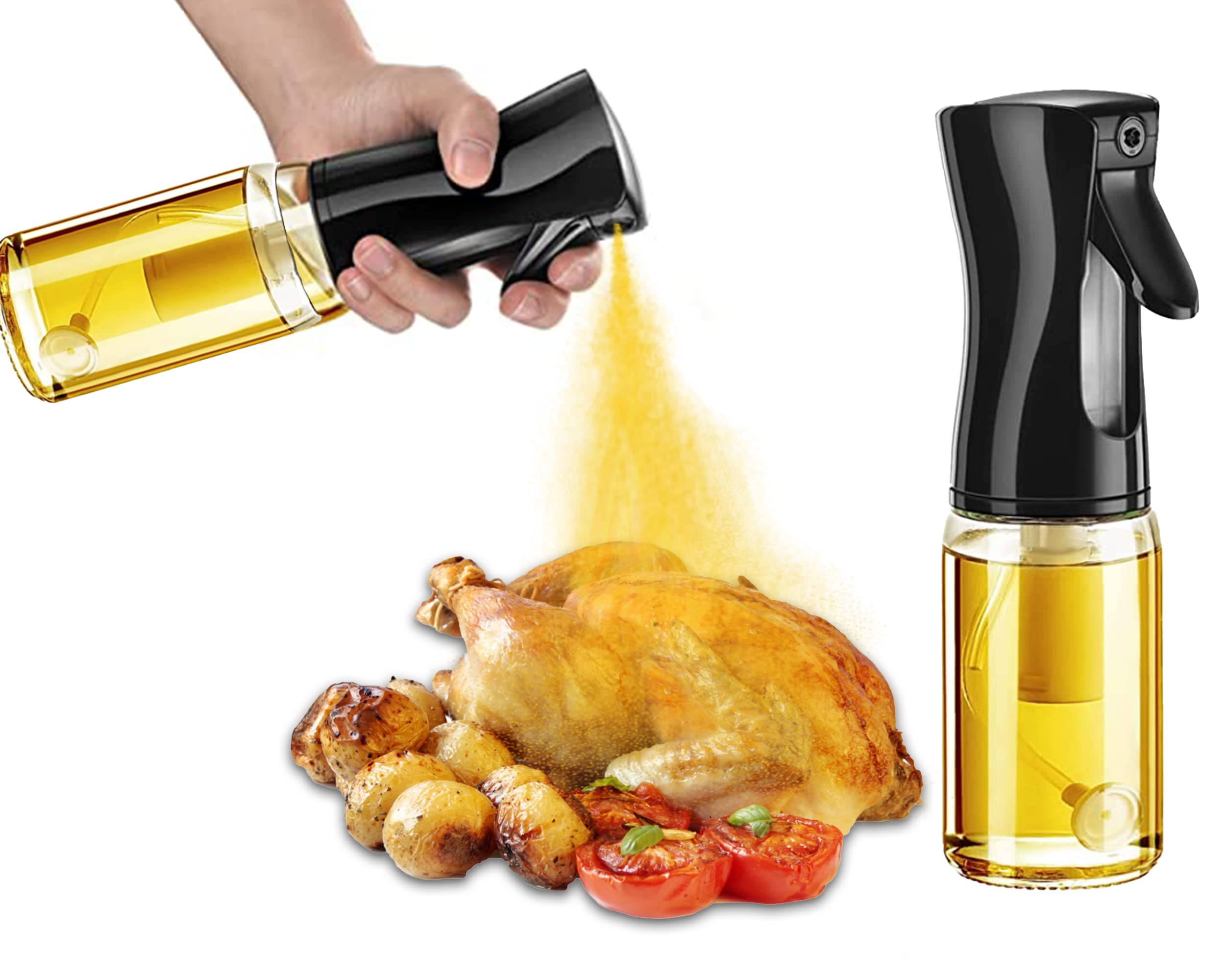 Gold Brand Seven Oil Sprayer for Cooking Glass Bottle Olive Mister