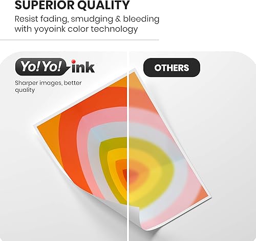 Miniatura 5 de YoYoink Paquete de 5 cartuchos de tinta remanufacturados de repuesto para Epson 212XL para impresora Epson XP-4100 XP-4105 WF-2850 WF-2830 –