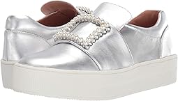 Silver Metallic Nappa