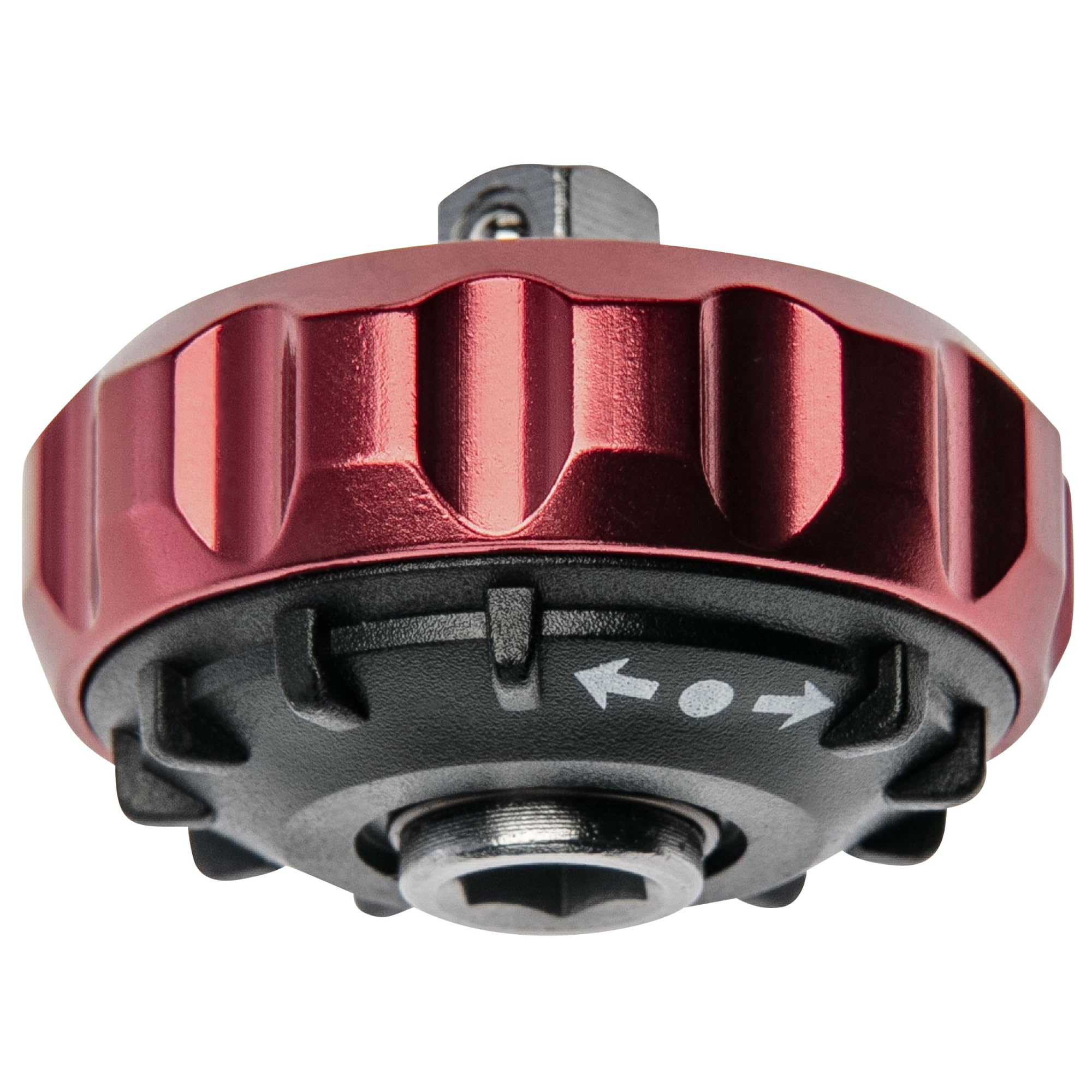 WGB Das Werkzeug Kleine Fingerratsche mit Bithalter | 1/4" Mini Schraubenzieher Werkzeug für beengte Stellen | Ratschen Schraubendreher Gadget für Männer & Frauen - 2