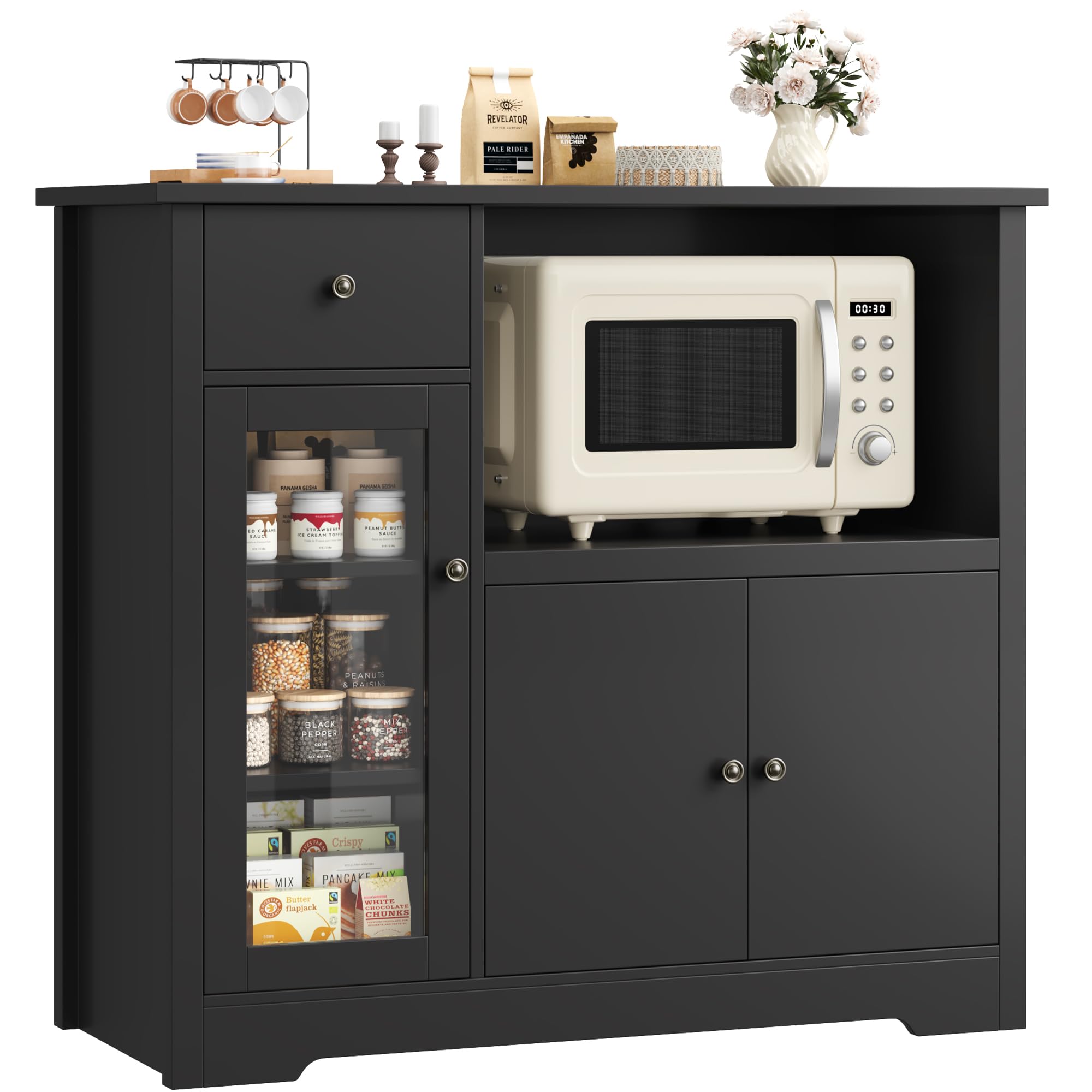 HORSTORS Microwave Cabinet