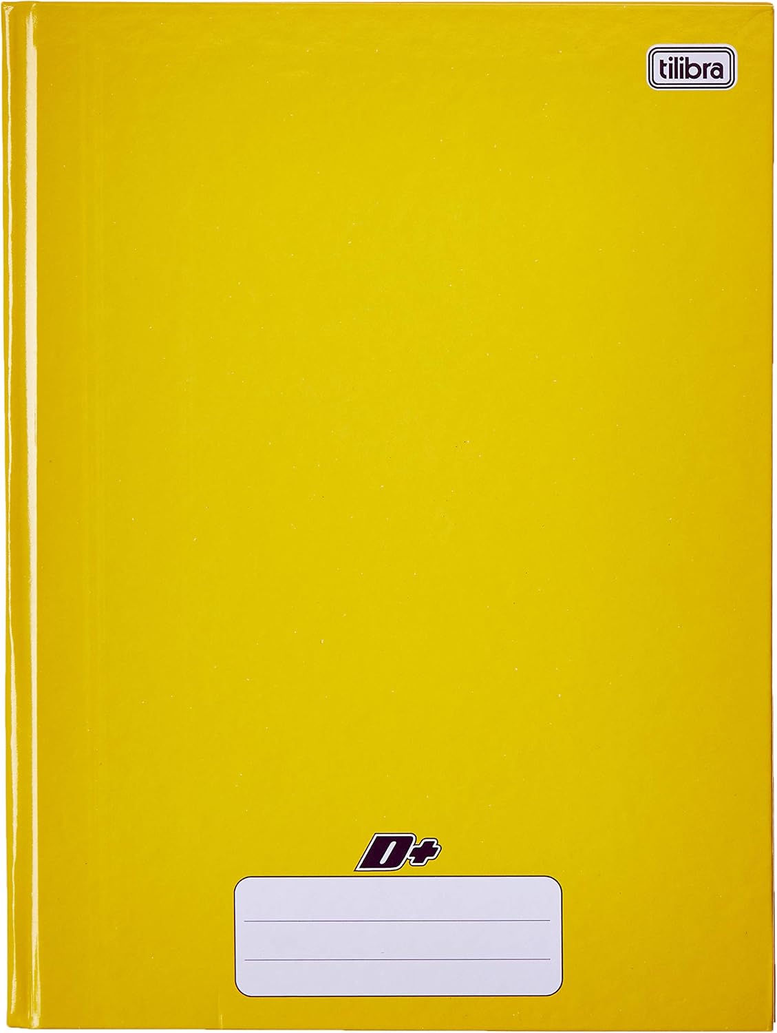 Tilibra Universitário D+ - Caderno Brochura Capa Dura, 200x275mm, 48 Folhas, Amarelo Tilibra Universitário D+ - Caderno Brochura Capa Dura, 200x275mm, 48 Folhas, Amarelo