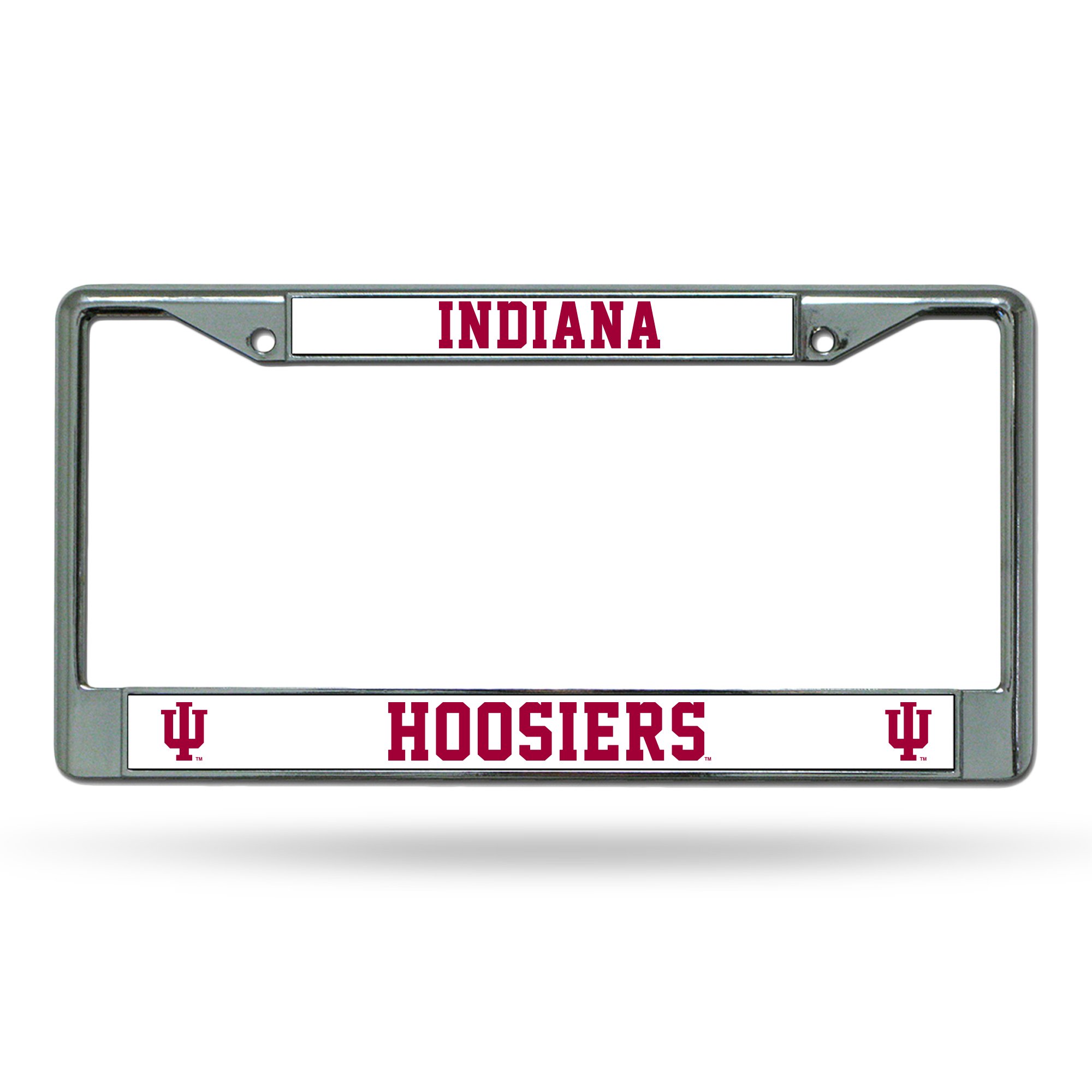 Rico Indiana Hoosiers Chrome License Plate Frame