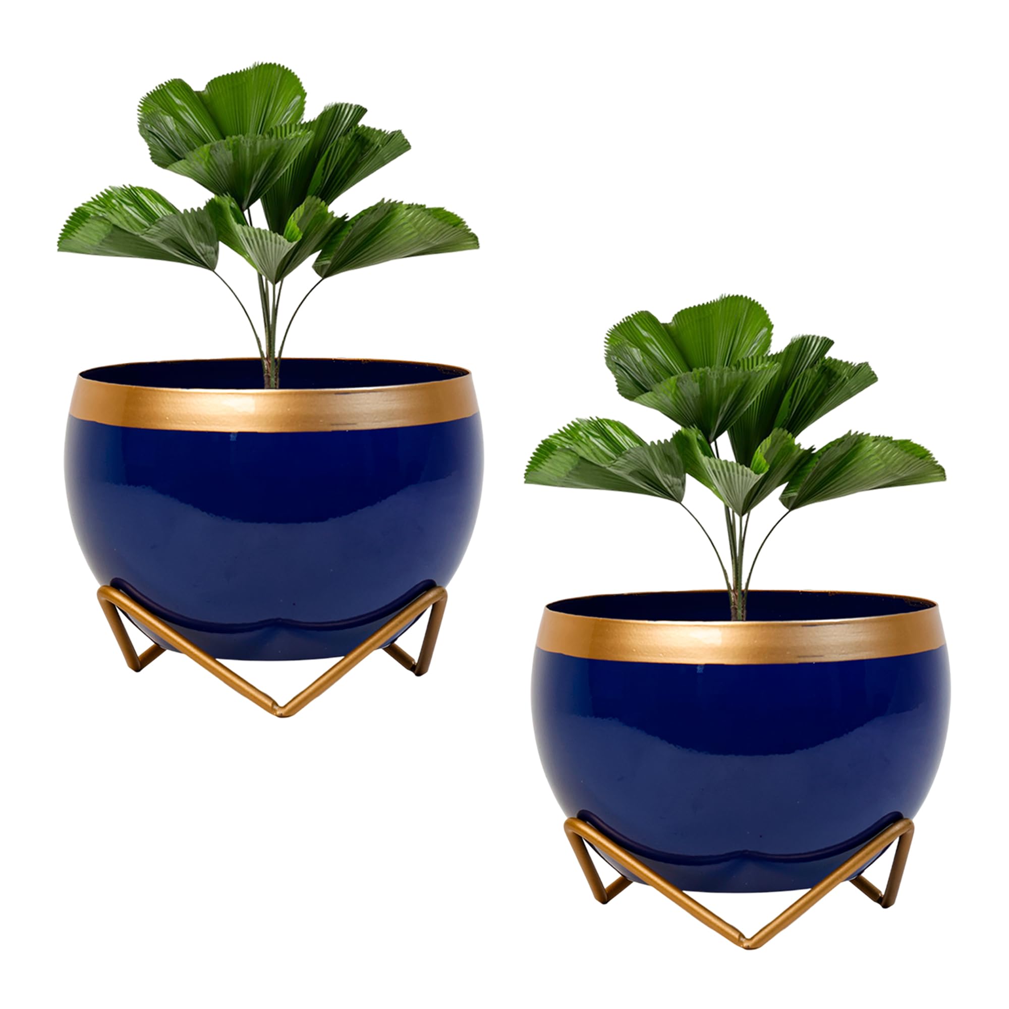 Metal Flower Vase Planter - Elegant Home Décor -7