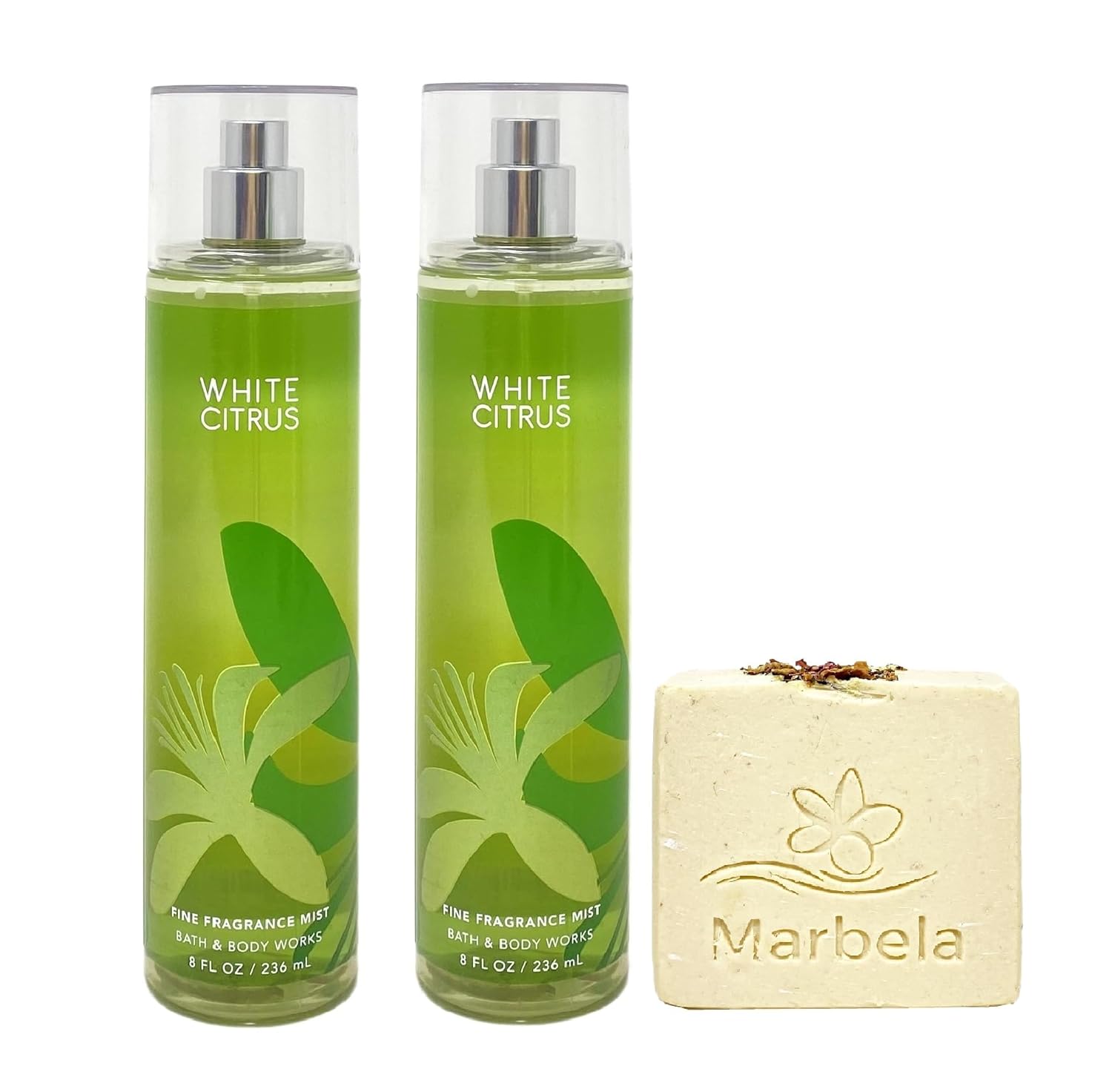 Amazon.com : Bath & Body Works White Citrus 2 Pack Fine Fragrance Mist ...