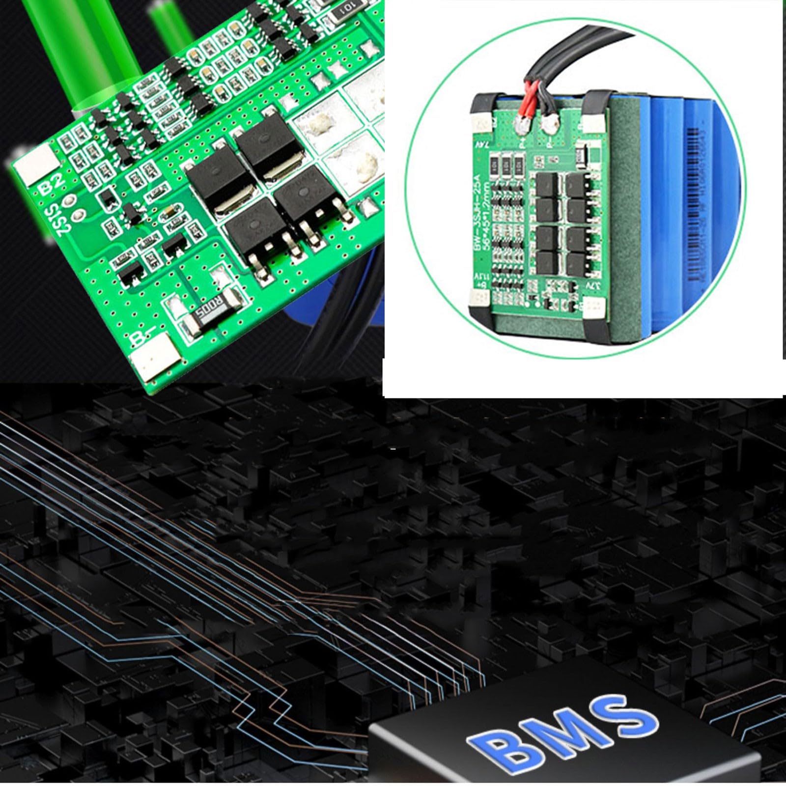 12V 1.5-30Ah Batteria ricaricabile agli ioni di litio Scheda di protezione BMS integrata Guscio in PVC impermeabile per monopattini elettrici 12V 20Ah