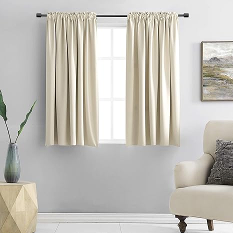 beige curtain