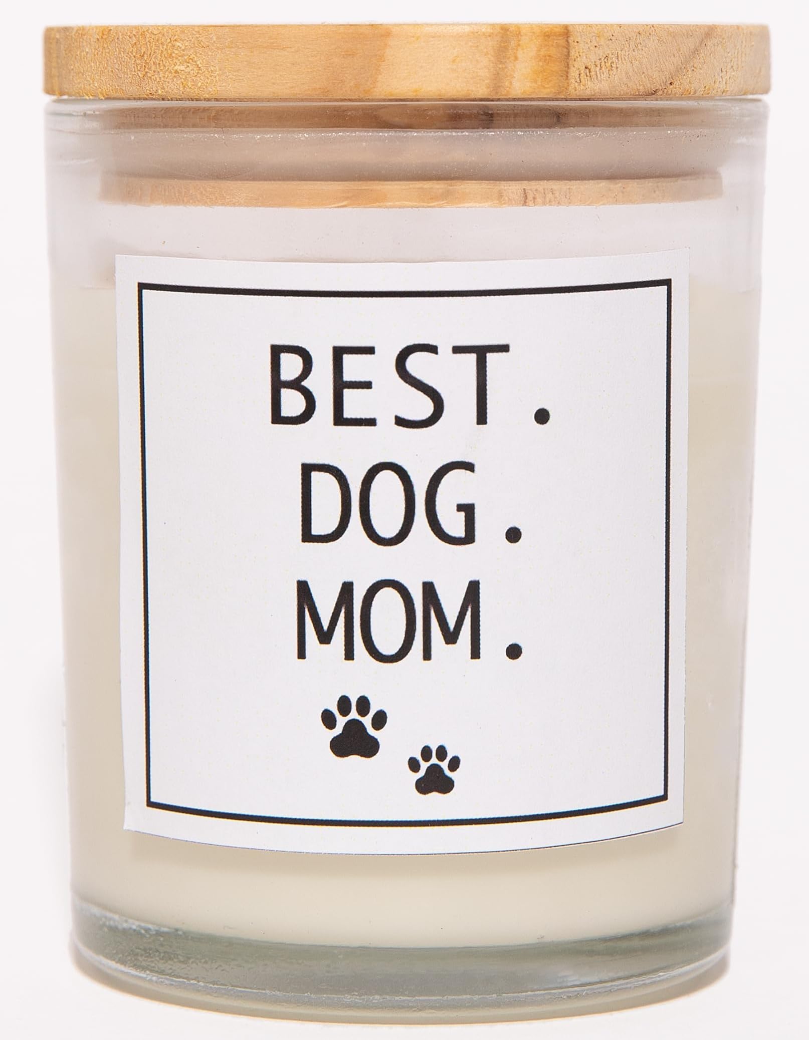 Best Dog Mom Candle - Dog Mom Gifts for Women, Pet Friendly Lavender Scented Candle, Natural Soy Wax & Natural Essential Oils