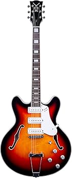 Amazon.co.jp: VOX ヴォックス エレクトリック・セミホロー・ギター