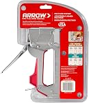 Arrow T2025 2-in-1 Staple Gun and Wire Tacker for Upholstery, Crafts and Low Voltage Wiring, Fits 3/8”, 7/16", or 9/16” Round Crown, or 5/16”, 3/8”, or 1/2" Flat Crown Staples