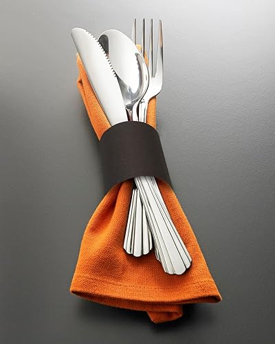 Miniatura 6 de Penta Angel Servilleteros de papel, 200 servilleteros autoadhesivos a granel para vajilla rodante, configuración de mesa, boda, evento, suministros