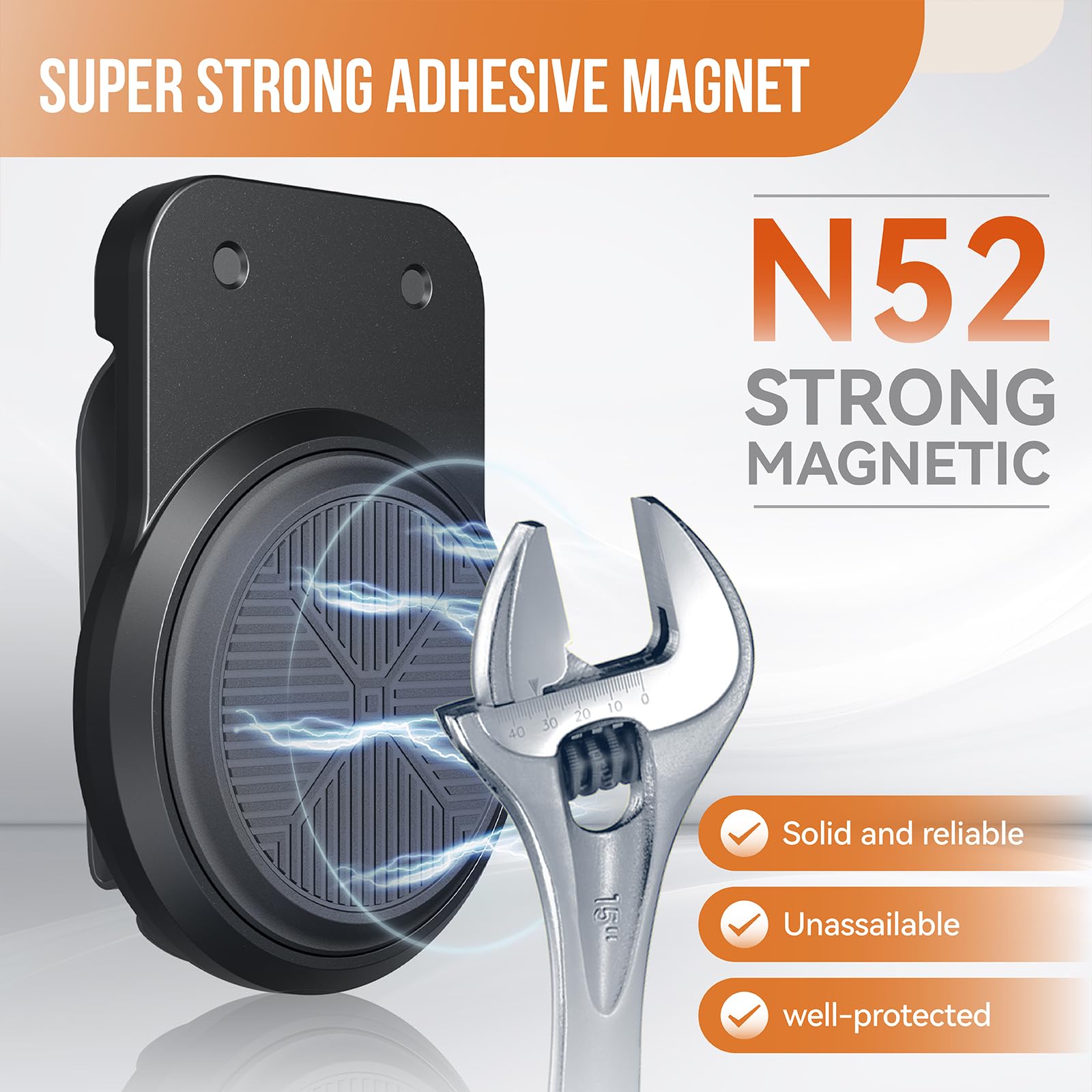 Magnetic Tool Holder - Strong Belt Clip -3