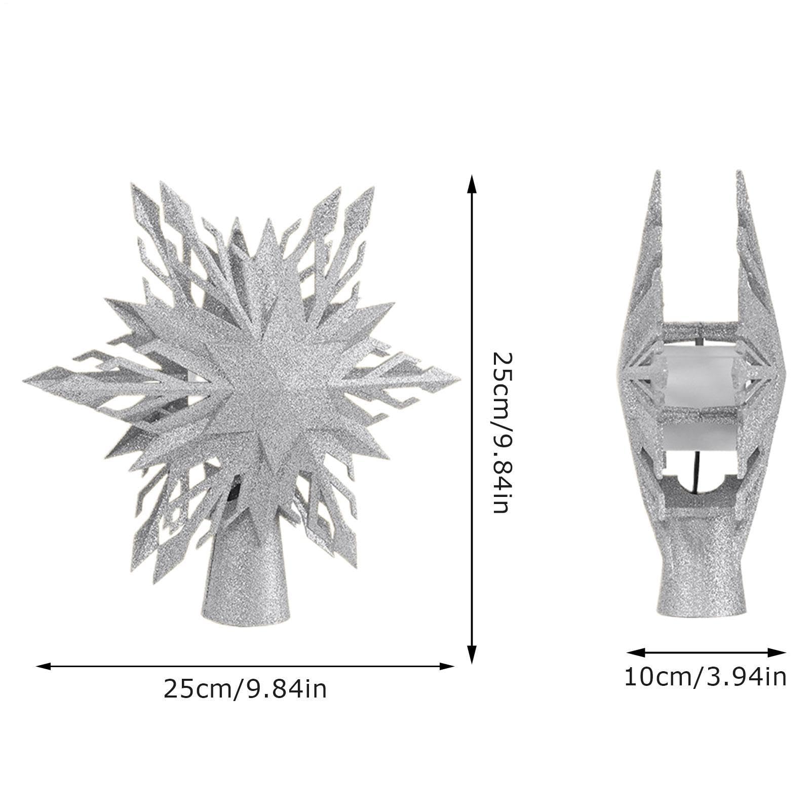 Puntale a di neve con Proiezione Luminosa Decorativa Sicura Efficiente