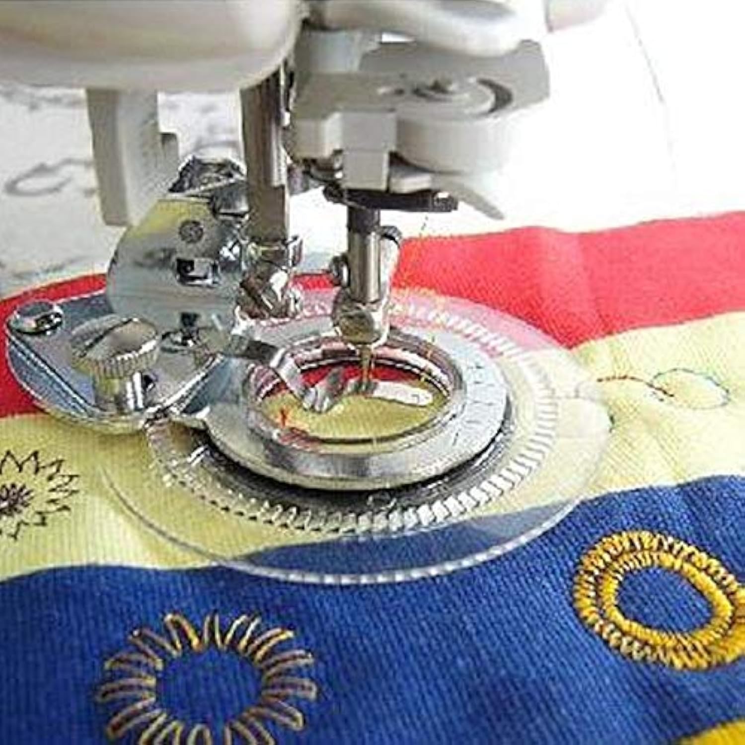 Home Clearance Sale Flower Stitch Foot Fit Janome Brother Singer for Toyota Sewing Machine, Low Shank