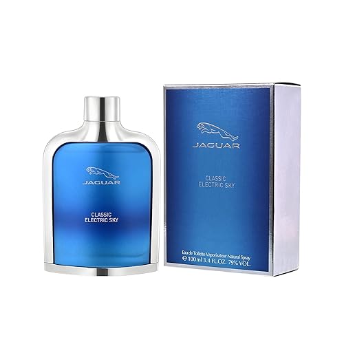 Miniatura 3 de Jaguar Jaguar Classic Electric Sky EDT Spray para hombre, 3.4 onzas