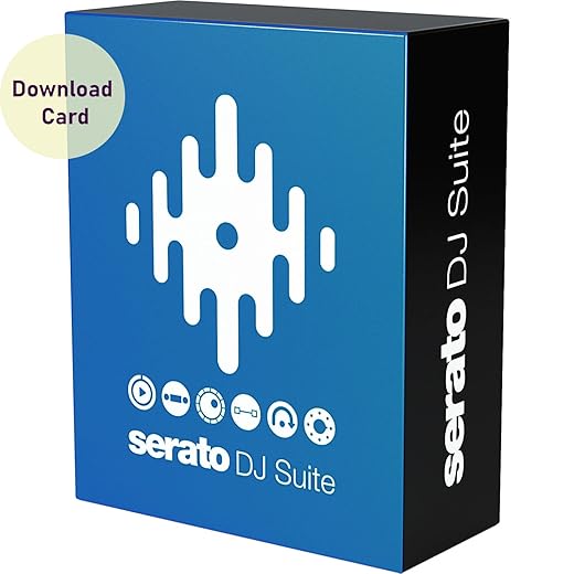 Serato DJ Suite - All-In-One DJ Software Bundle with Expansion Packs Download Card for Win/Mac