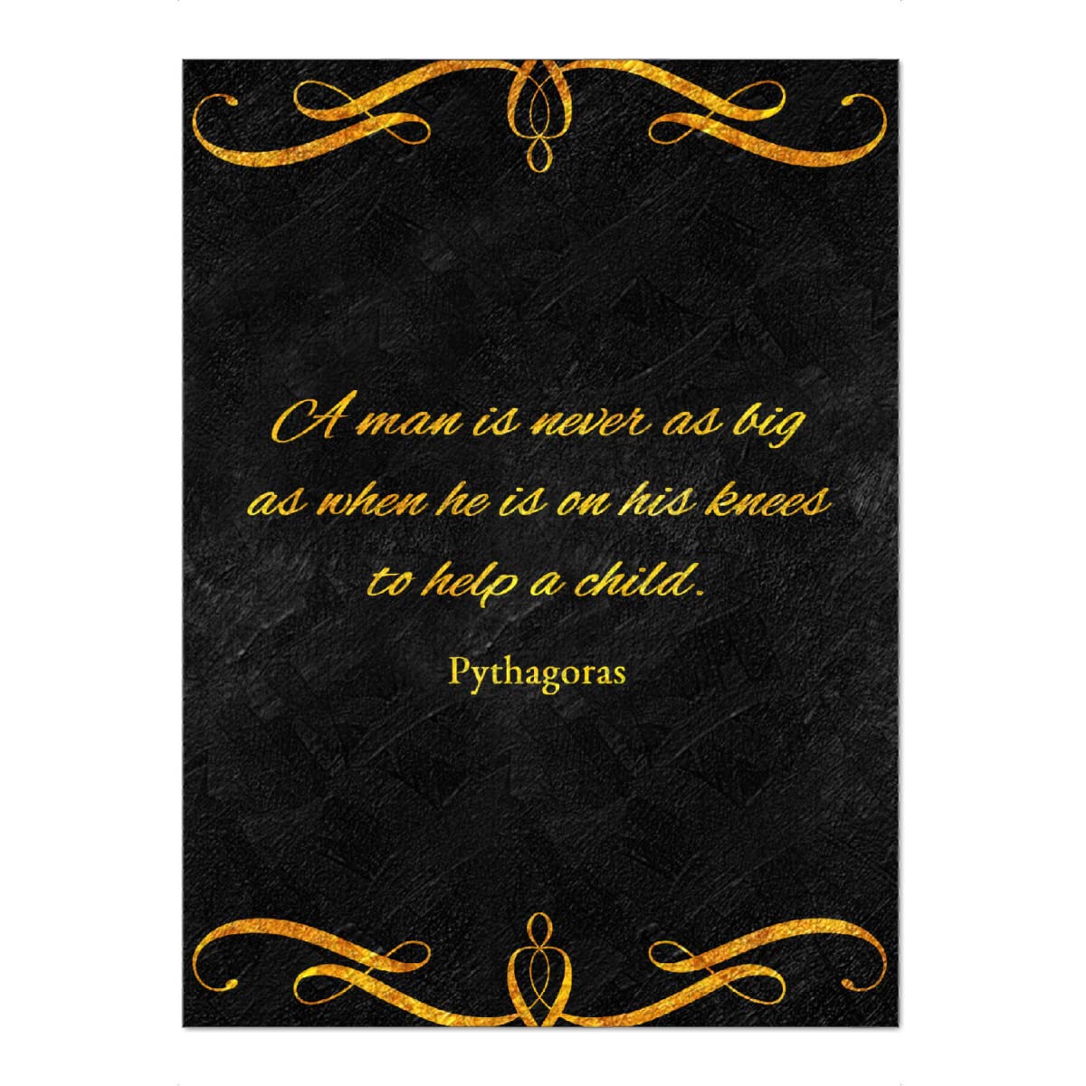artboxONE-Puzzle XXL (1500 Teile) Typografie Helfen Sie einem Kind - Puzzle Motivation gedicht Leben