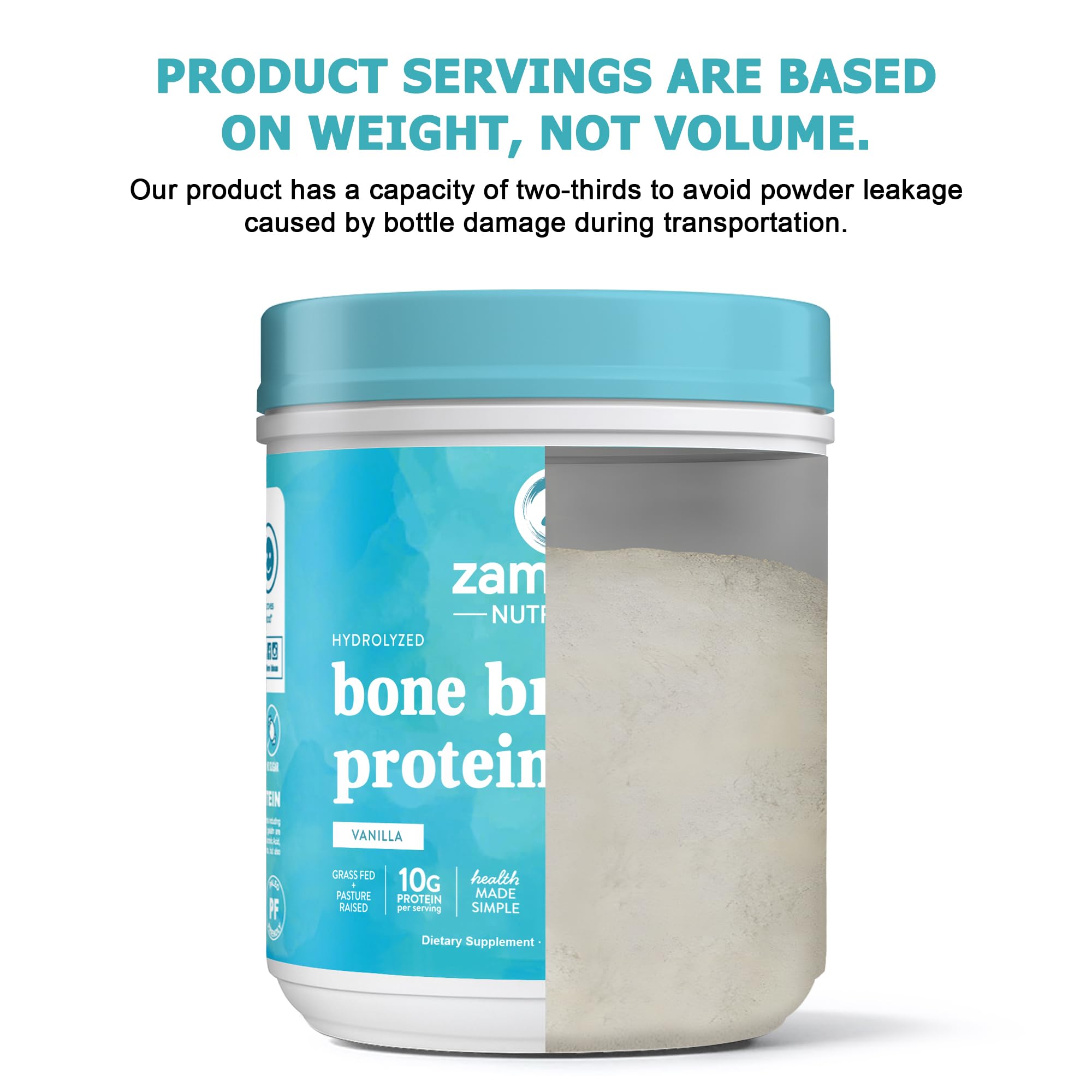 Zammex Beef Bone Broth+ Vanilla Bone Broth